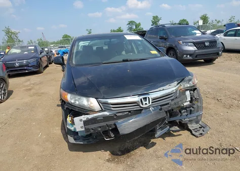 2012 Honda Civic Ex from USA, damaged, VIN 19XFB2F86CE102721